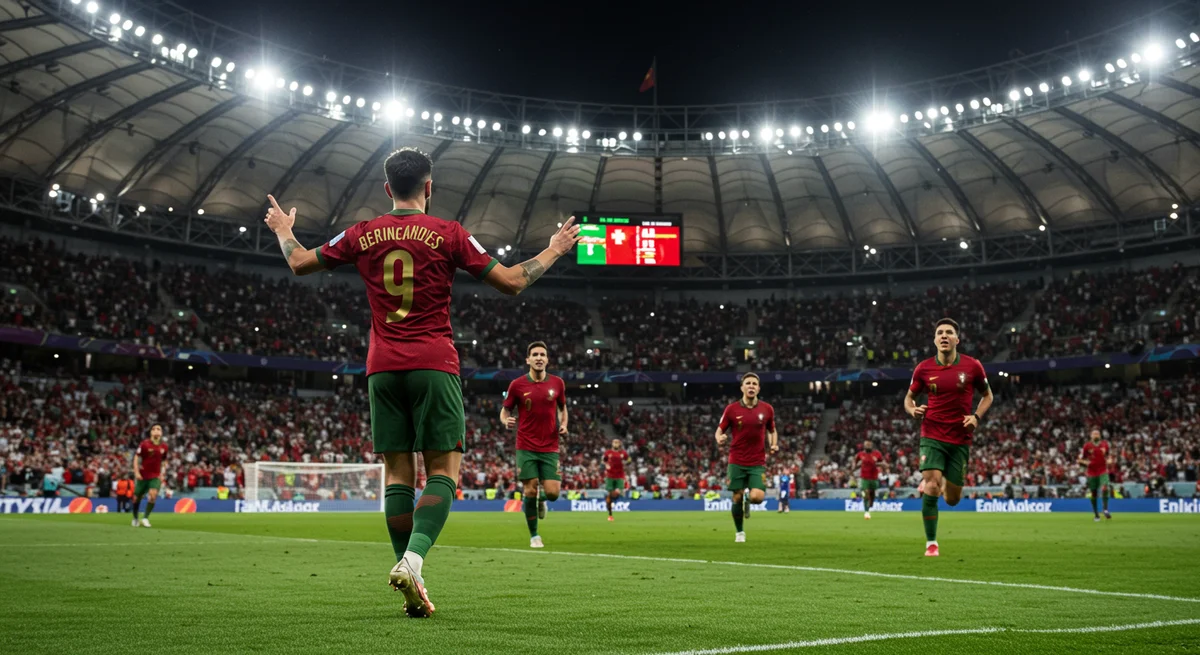 Portekiz'in Şili Zaferinde Bruno Fernandes Işıldadı, Leão Sahadan Kovuldu!