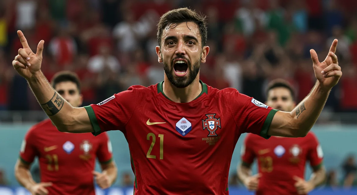 Portekiz'in Şili Galibiyeti: Fernandes Coşturdu, Leão Kırmızı Kartla Şaşırttı!