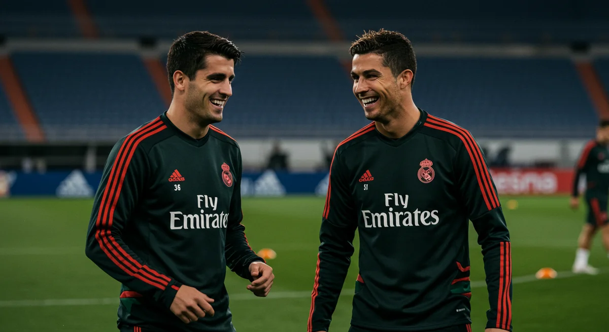 Alvaro Morata'dan Cristiano Ronaldo İtirafı: 'Tüm Zamanların En İyisi'