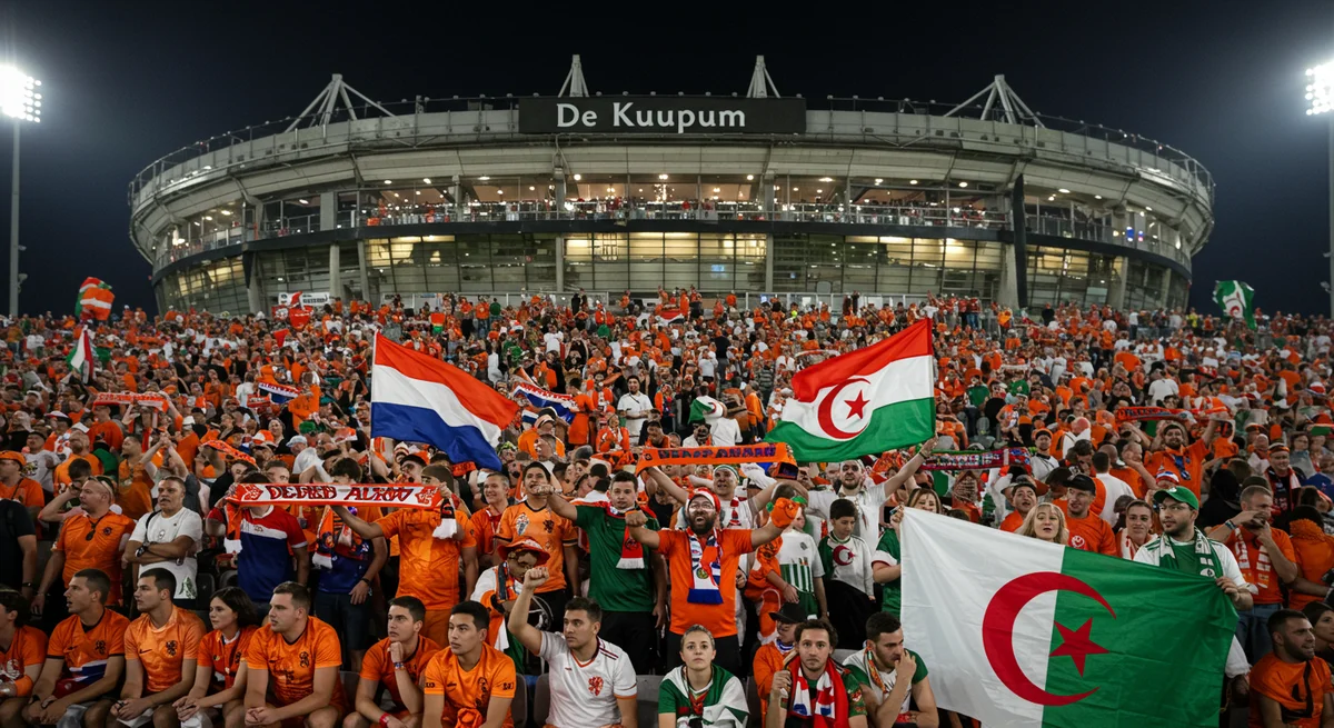 Hollanda'nın Veda Maçı Büyük Hüsranla Bitti: De Kuip'te Cezayir Fırtınası!