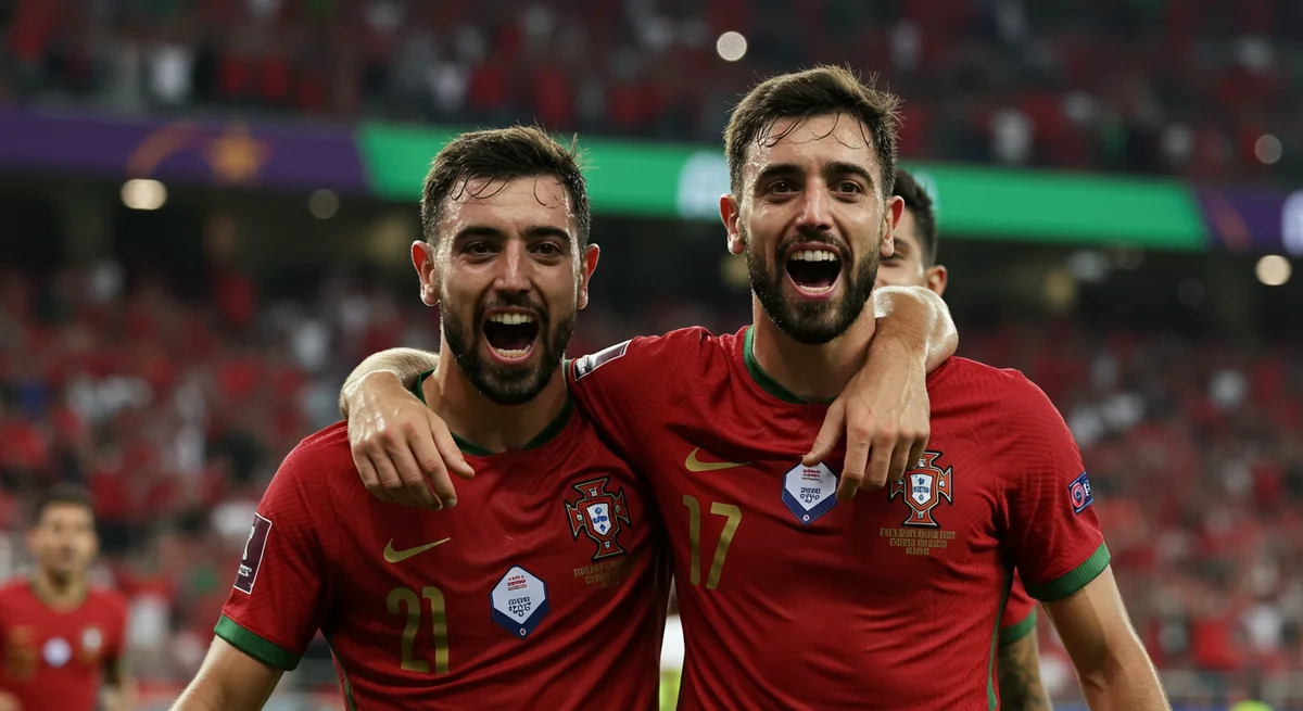 Bruno Fernandes Parladı, Kırmızı Kartlar Havada Uçuştu: Portekiz, Şili'yi Hazırlık Maçında Devirdi!