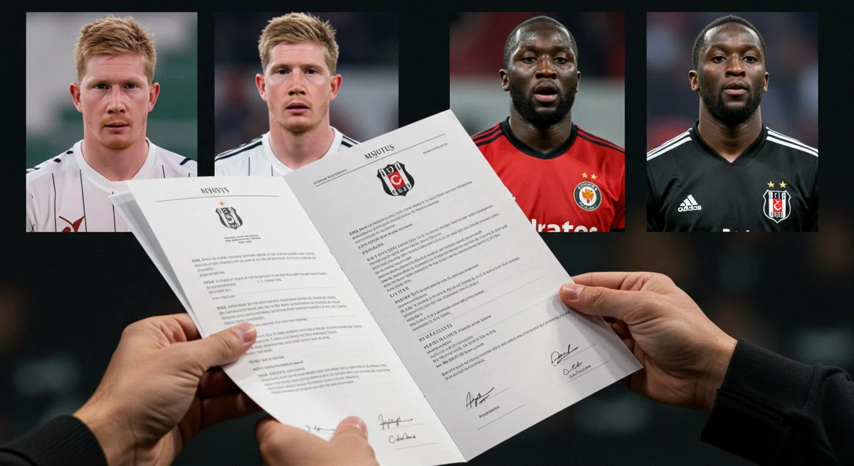 Transfer Bombası: De Bruyne, Lukaku ve Anguissa Beşiktaş Yolunda Mı? Napoli'den Şok Teklif!