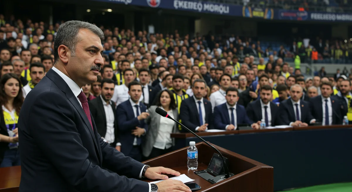 Fenerbahçe Kongresi'nde Şok Anlar: Mosturoğlu'ndan Gerginliğe 15 Dakika Ayarı!