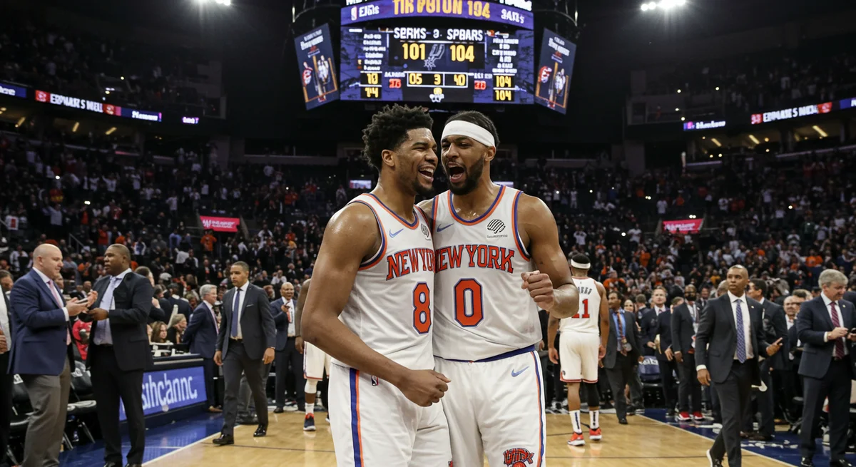 Nefes Kesen Finalde Knicks Fırtınası: San Antonio'da Seri 2-0 Oldu!