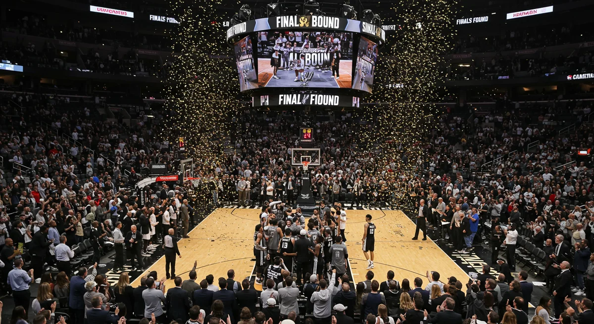 Batı'nın Yeni Kralı: San Antonio Spurs, 12 Yıl Sonra NBA Finalleri'nde!