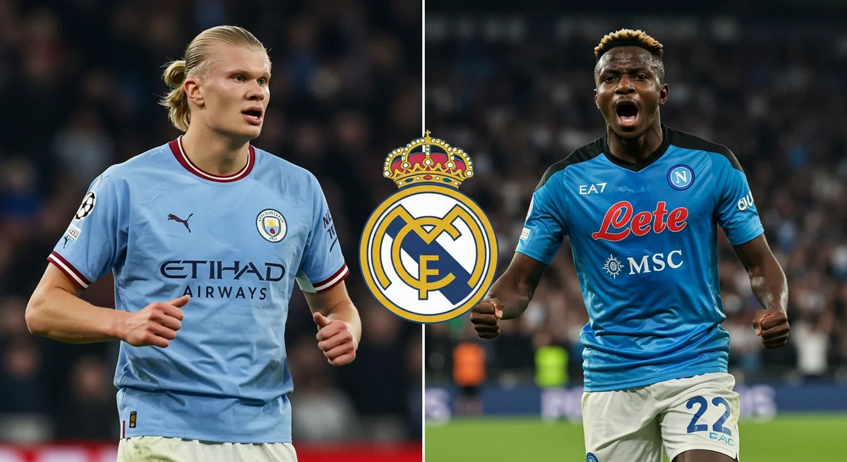 Real Madrid Seçim Arenası Kızıştı: Haaland ve Osimhen İddiaları Ortalığı Karıştırdı!