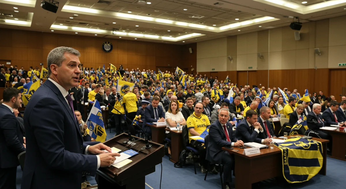 Sadettin Saran'dan Fenerbahçe Kongresi'nde Şok Veda: 'O Kupa Gelseydi Bile Ayrılacaktım!'