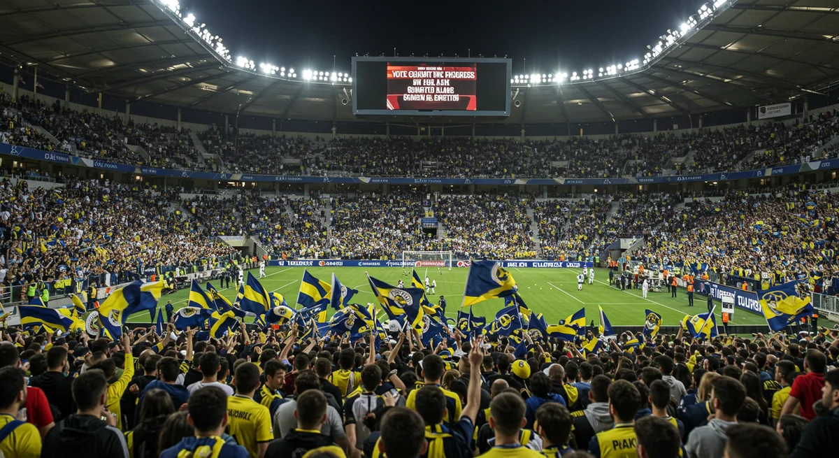 Saracoğlu'nda Tarihi Anlar! Fenerbahçe Seçiminde Oylar Sayılırken Stadyum Yıkıldı!