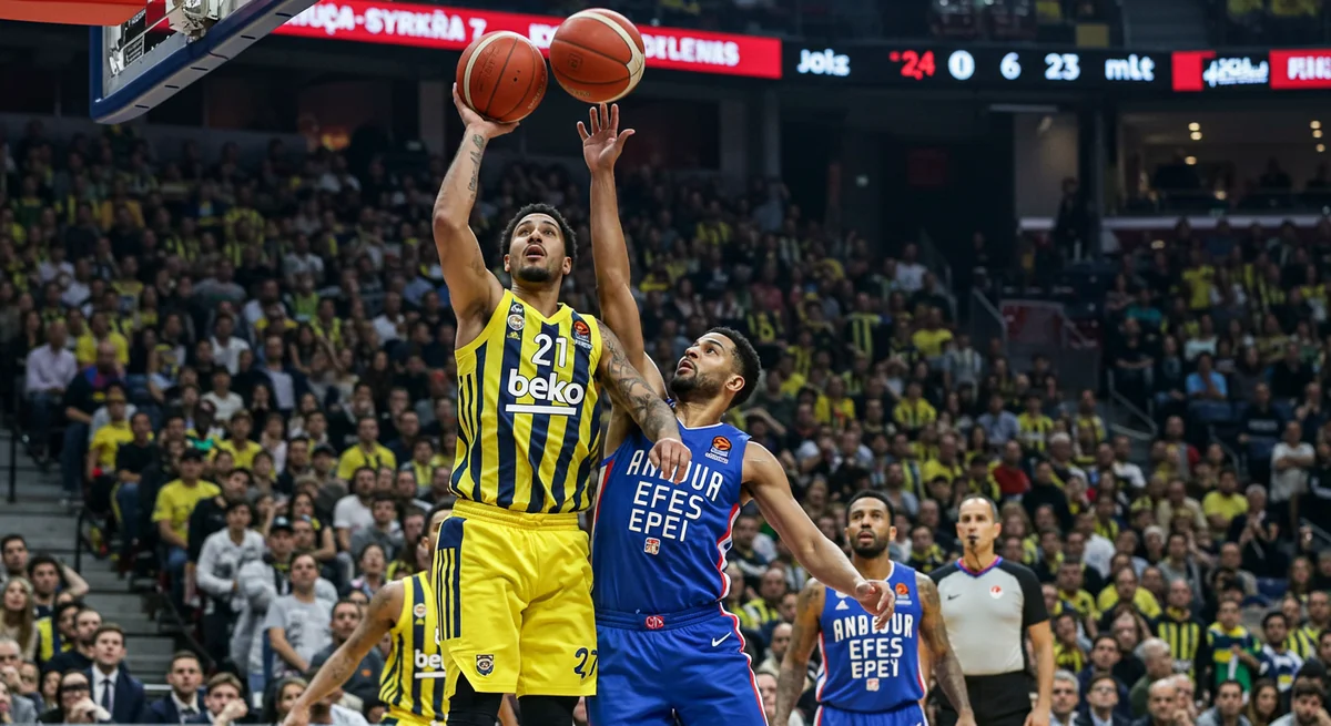18 Sayılık Mucize Geri Dönüş! Fenerbahçe Beko'dan Anadolu Efes'e Son Saniye Tokadı