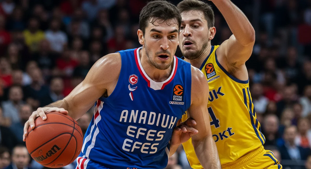 Nefes Kesen Derbide Zafer Anadolu Efes'in! Seride Durum 2-1 Oldu!