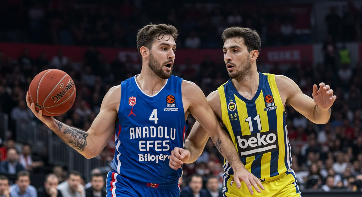 Derbi Ateşi Yükseldi: Anadolu Efes, Fenerbahçe Beko'yu Devirerek Seride Umutları Tazeledi!