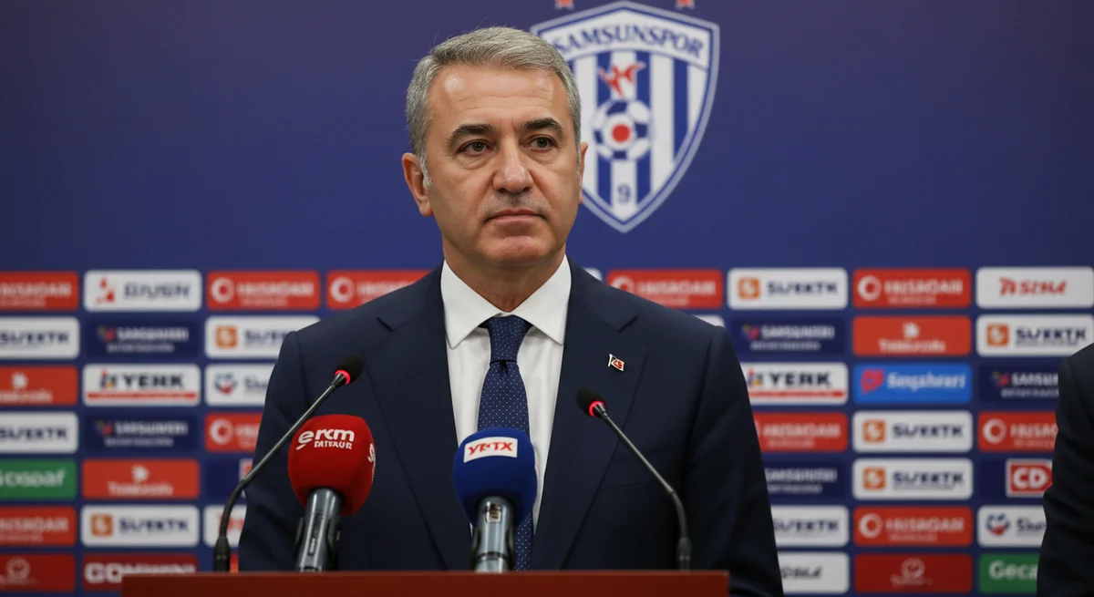 Samsunspor'da Flaş Gelişme: İrfan Can Eğribayat Dönemi Sona Erdi! Başkan Yıldırım'dan Net 'Karakter' Vurgusu