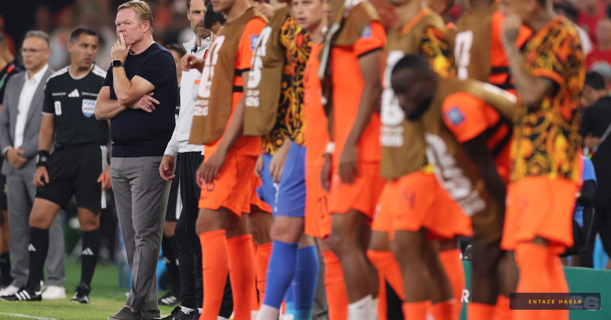 Hollanda'da Büyük Kriz: Fas Mağlubiyeti Sonrası Koeman ve Van Dijk'e Sert Tepki
