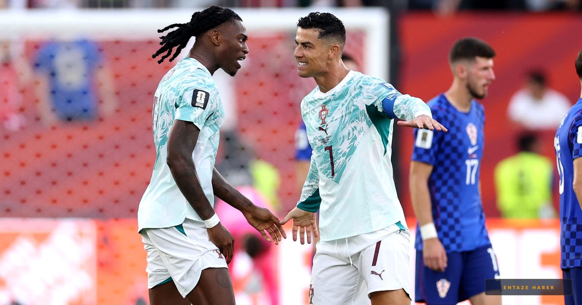Rafael Leão'dan Cristiano Ronaldo'ya Büyük Vefa: 'Kupayı Ona Hediye Edeceğiz'