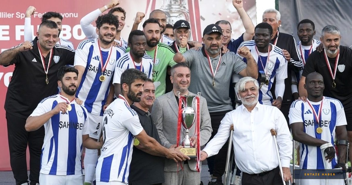 Ampute Futbolunda Şahinbey Belediyespor Fırtınası: Türkiye Kupası Müzesine Gitti