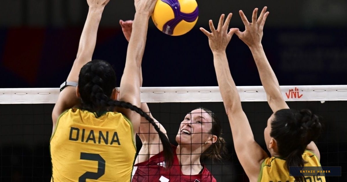 Almanya'dan Voleybolda Brezilya Şoku: Milletler Ligi'nde Nefes Kesen Zafer!