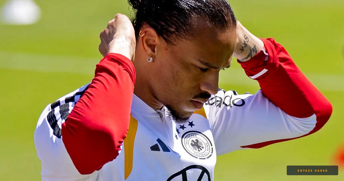 Almanya Kampında Leroy Sane Gerilimi: Jamie Leweling'den Gazeteciye Sert Çıkış