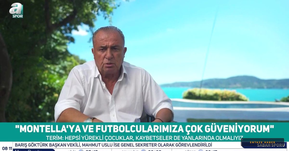 Fatih Terim’den Milli Takım’a Güvenoyu: 'Yürekli Çocukların Yanındayız'