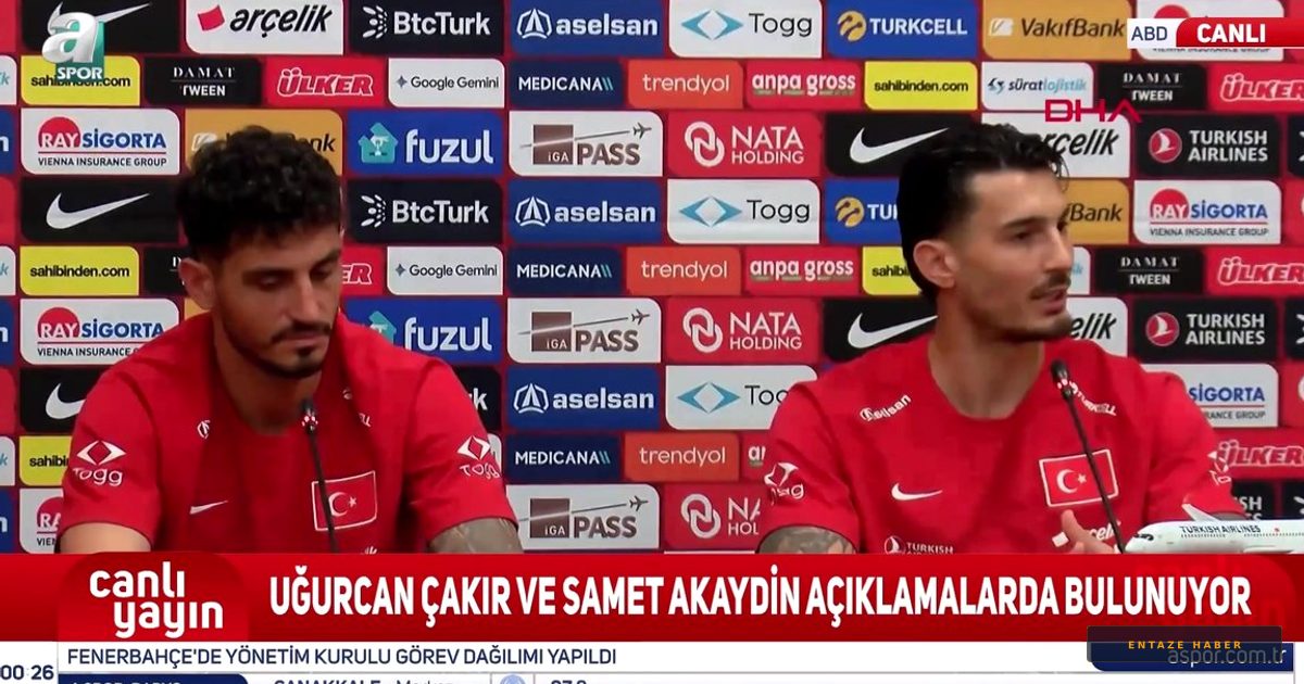 A Milli Takım'da Kritik Paraguay Randevusu: Uğurcan Çakır ve Samet Akaydin'den Net Mesajlar!
